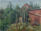 MOBIUS Max Rotes Landhaus Im Sommer MOBIUS Max Rotes Landhaus Im Sommer