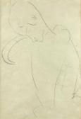 MODIGLIANI Amedeo Portrait De Beatrice Hastings MODIGLIANI Amedeo Portrait De Beatrice Hastings