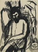 MODIGLIANI Amedeo Portrait De Brancusi Assis MODIGLIANI Amedeo Portrait De Brancusi Assis