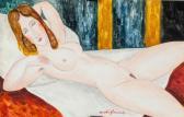 MODIGLIANI Amedeo Reclining Nude MODIGLIANI Amedeo Reclining Nude