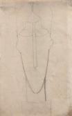 MODIGLIANI Amedeo Tête De Cariatide MODIGLIANI Amedeo Tête De Cariatide