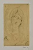MODIGLIANI Amedeo Volto Di Donna MODIGLIANI Amedeo Volto Di Donna