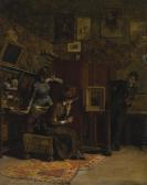MOELLER Louis Charles The Art Critic MOELLER Louis Charles The Art Critic