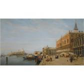 MOER van Jean Baptiste View Of The Piazzetta And The Doge's Palace, Venice MOER van Jean Baptiste View Of The Piazzetta And The Doge's Palace, Venice