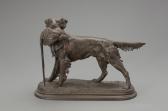 MOIGNIEZ Jules Cast Setter And Pheasant MOIGNIEZ Jules Cast Setter And Pheasant