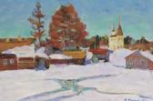 MOKROW Nicolaï Paysage De Neige MOKROW Nicolaï Paysage De Neige
