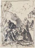 MOLA Pier Francesco Beweinung Christi MOLA Pier Francesco Beweinung Christi