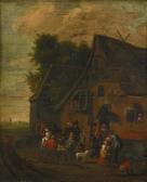 MOLENAER Bartholomeus Utanför Värdshuset MOLENAER Bartholomeus Utanför Värdshuset