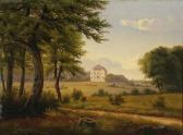 MOLLER Fr. View Of A Country Estate MOLLER Fr. View Of A Country Estate