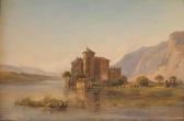 MOLLER Jens Peter Slottet Doblino I Arco Dalen I Syd Tyrol MOLLER Jens Peter Slottet Doblino I Arco Dalen I Syd Tyrol