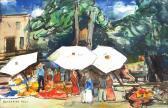 Mollie Katherine Knox A View Of An Indian Market Mollie Katherine Knox A View Of An Indian Market