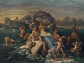 MONANTEUIL Jean J. The Triumph Of Galatea MONANTEUIL Jean J. The Triumph Of Galatea