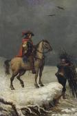 MONCHOT L Returning Home With Firewood MONCHOT L Returning Home With Firewood