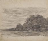MONDRIAN Piet Mondriaan Field With Oak Trees At Dusk MONDRIAN Piet Mondriaan Field With Oak Trees At Dusk