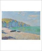 MONET Claude Plage Et Falaises De Pourville MONET Claude Plage Et Falaises De Pourville