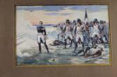 MONGE Jules Cambronne Et Le Dernier Carré De La Garde À Waterloo. MONGE Jules Cambronne Et Le Dernier Carré De La Garde À Waterloo.