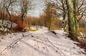 MONSTED Peder Mork Forest Path In Winter MONSTED Peder Mork Forest Path In Winter