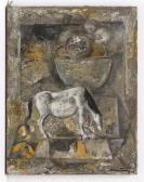 MONTENEGRO Roberto Caballo Surrealista Con Frutero MONTENEGRO Roberto Caballo Surrealista Con Frutero