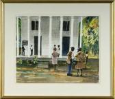 MONTGOMERY HARMON Church Scene MONTGOMERY HARMON Church Scene
