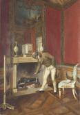 MONTICELLI Giuseppe Attizzando Il Fuoco MONTICELLI Giuseppe Attizzando Il Fuoco