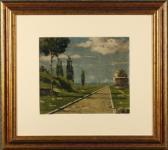 MONTINI Umberto ''paesaggio''. MONTINI Umberto ''paesaggio''.