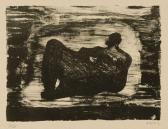 MOORE Henry Black Reclining Figure. Iii MOORE Henry Black Reclining Figure. Iii