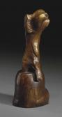 MOORE Henry Seated Figure On Log MOORE Henry Seated Figure On Log