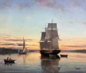 MOORE OF IPSWICH John Shipping In An Estuary MOORE OF IPSWICH John Shipping In An Estuary