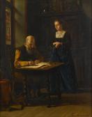 MOORMANS Frans Signing The Ledger MOORMANS Frans Signing The Ledger