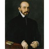 MOR Antonis Portrait Of A Gentleman, Half-length, Wearing A Black Suit MOR Antonis Portrait Of A Gentleman, Half-length, Wearing A Black Suit