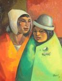 MORALES Juan Antonio Two Peruvian Women MORALES Juan Antonio Two Peruvian Women