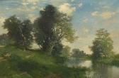 MORAN Thomas Stream With Trees MORAN Thomas Stream With Trees