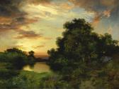 MORAN Thomas Sunset On Long Island MORAN Thomas Sunset On Long Island
