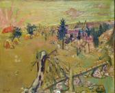 MORAND Guillemette Paysage Au Soleil MORAND Guillemette Paysage Au Soleil