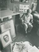 MORATH Inge Hans Richter Dans Son Atelier Du Connecticut MORATH Inge Hans Richter Dans Son Atelier Du Connecticut
