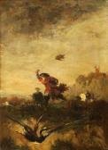 MOREAU Gustave La Chasse Au Faucon MOREAU Gustave La Chasse Au Faucon