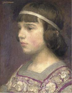 Jean Moreau - Portrait Of A Girl