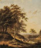 MOREL Jan Evert II Shepherd Tending His Flock MOREL Jan Evert II Shepherd Tending His Flock