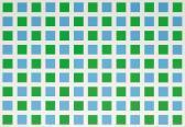 MORELLET François Squares In Green And Blue MORELLET François Squares In Green And Blue