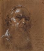 MORELLI Domenico Autoritratto MORELLI Domenico Autoritratto