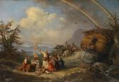 MORELLI Domenico Prayer Of Thanks After Disembarking From Noah’’’’s Ark MORELLI Domenico Prayer Of Thanks After Disembarking From Noah’’’’s Ark