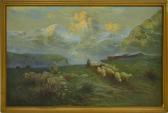 MORELLO Federico Paesaggio Montano Con Gregge MORELLO Federico Paesaggio Montano Con Gregge