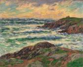 MORET Henry Côte Du Finistère, Gros Temps MORET Henry Côte Du Finistère, Gros Temps