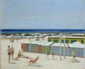 MORETTI Antonio Figure Sulla Spiaggia MORETTI Antonio Figure Sulla Spiaggia
