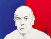 MORETTI Raymond Portrait De Valery Giscard D'estaing MORETTI Raymond Portrait De Valery Giscard D'estaing
