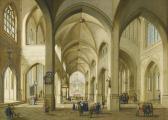 MORGENSTERN Johann Friedrich Interior Of A Gothic Church MORGENSTERN Johann Friedrich Interior Of A Gothic Church