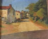 MORIN Fernand L'entrée Du Village MORIN Fernand L'entrée Du Village