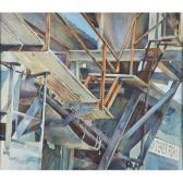 MORIN FREEMAN KASS Factory Stairs Near Monterey Fish Co MORIN FREEMAN KASS Factory Stairs Near Monterey Fish Co