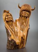MORIN WILLARD Wolf Man (group Of Three) MORIN WILLARD Wolf Man (group Of Three)
