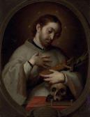 MORLETTE Y RUIZ Juan Patricio Portrait Of Saint Luis Gonzaga MORLETTE Y RUIZ Juan Patricio Portrait Of Saint Luis Gonzaga